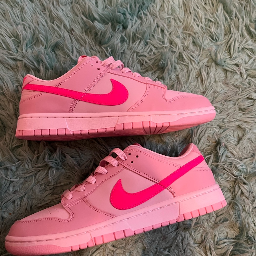 Triple Pink Dunks